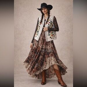 Anthropologie NWT Anthropologie NWT Scotch & Soda Embroidered Gilet Vest M